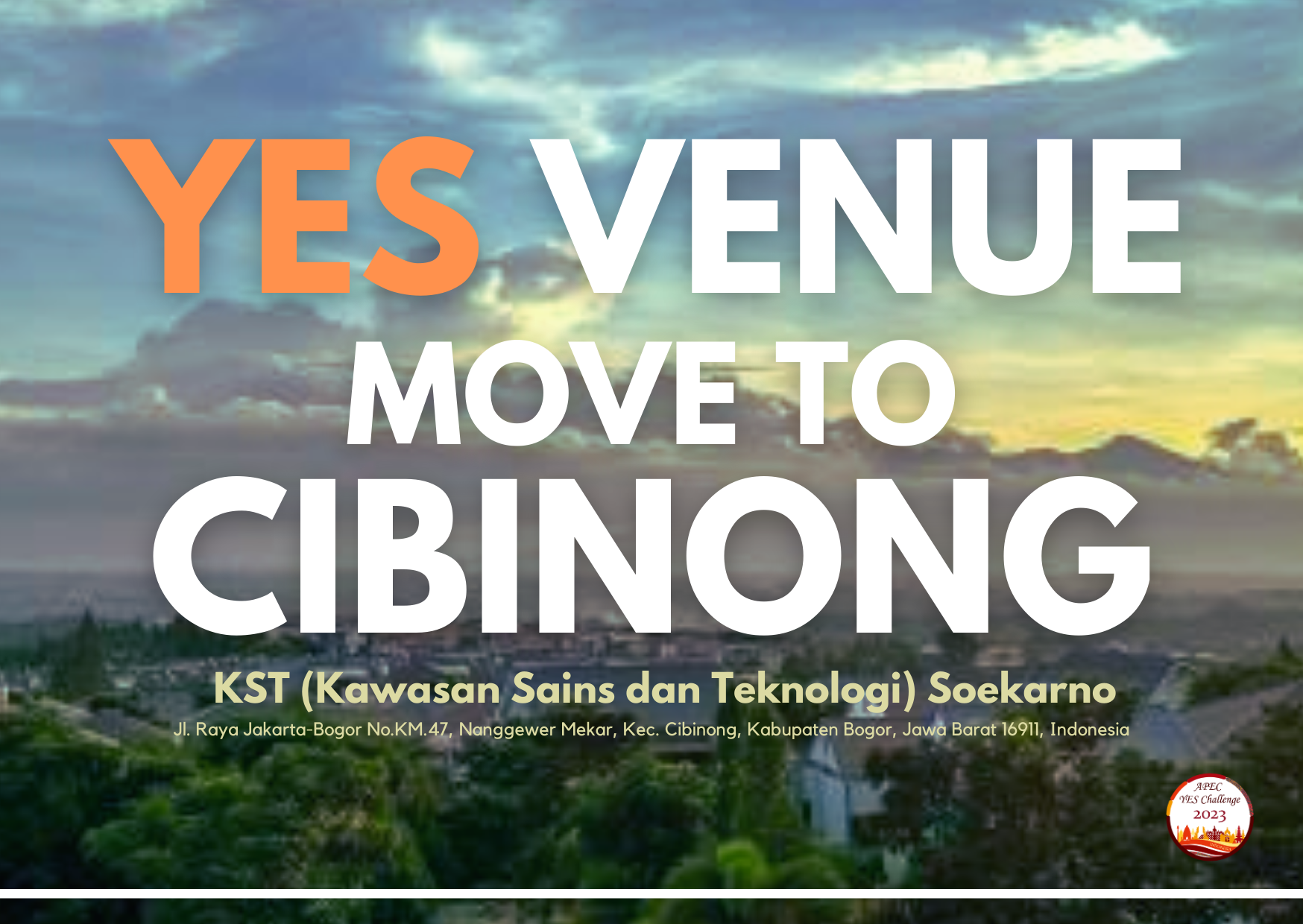 yes venue to cibinong